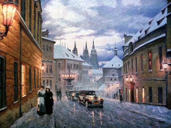 Художник Александр Стародубов Булгаковская Москва