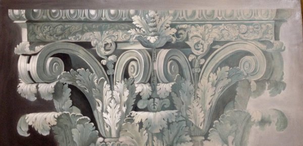 Техника гризайль в Эрмитаже