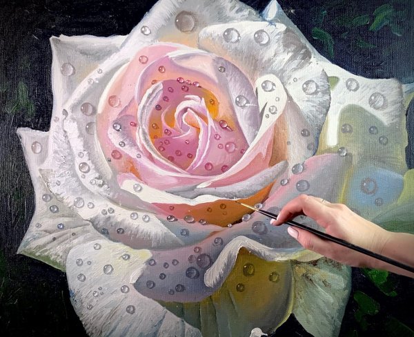 Цветочные акварели Sharon Freeman