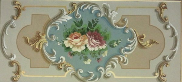 Роспись гризайль Михайловский дворец