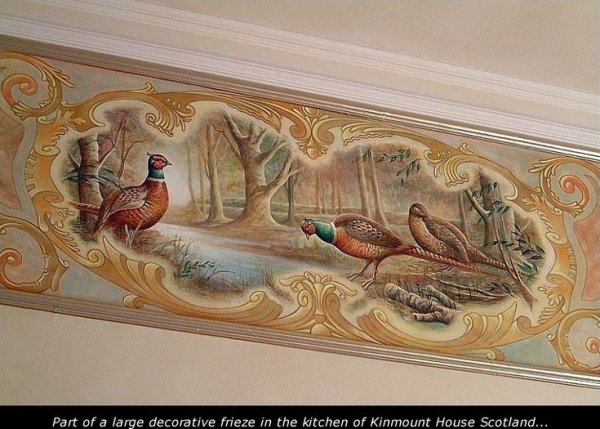 Альфрейная роспись стен