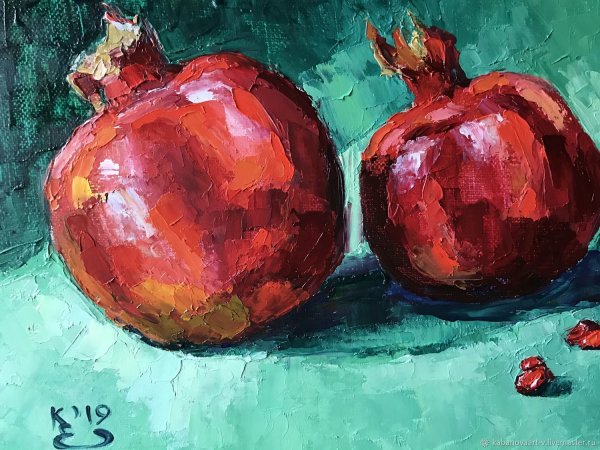 Гранат живопись