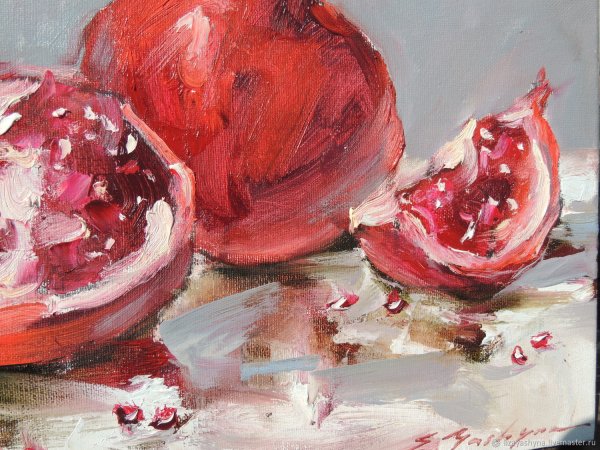 Робер Юбер натюрморт гранат