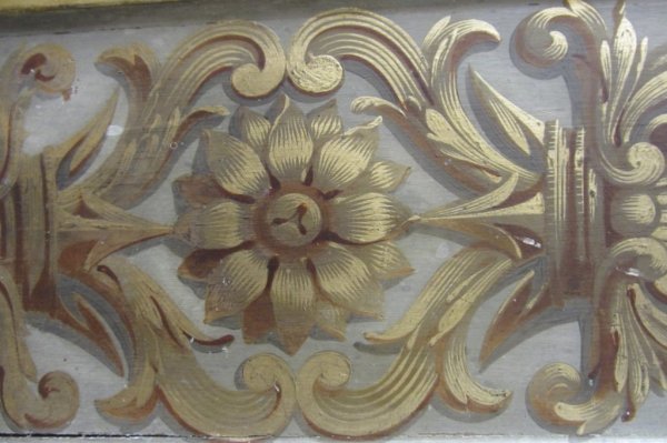 Альфрейная роспись гризайль