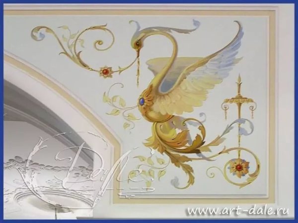 Альфрейная роспись Ренессанс