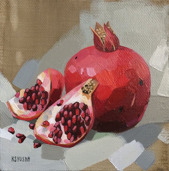 Гранаты в живописи