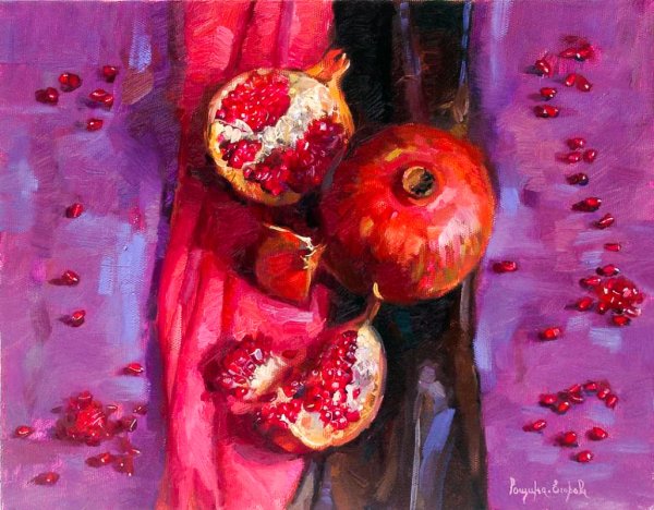 Оксана Рощина-Егорова художник натюрморт картины