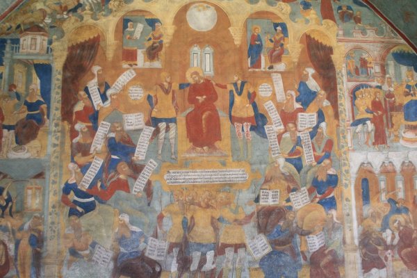 Фрески церкви Иоанна Предтечи в Ярославле