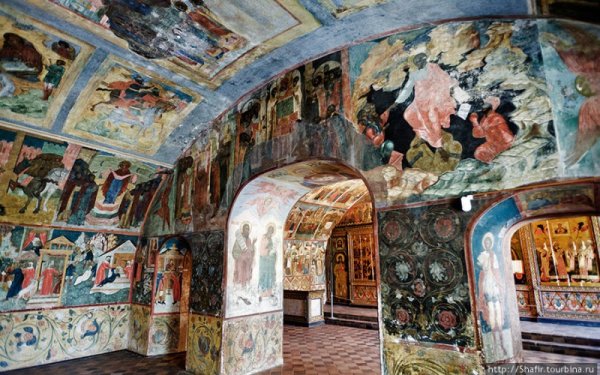 Роспись храма Ильи пророка в Ярославле