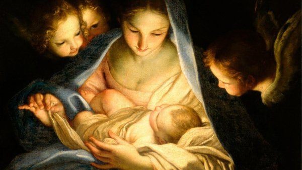 Мастер Франке, "рождение Иисуса"
