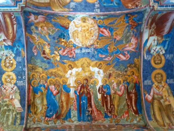 Росписи церкви Ильи пророка в Ярославле