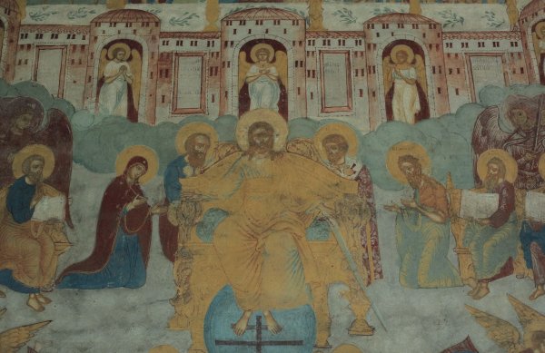Фрески храма Иоанна Предтечи в Ярославле