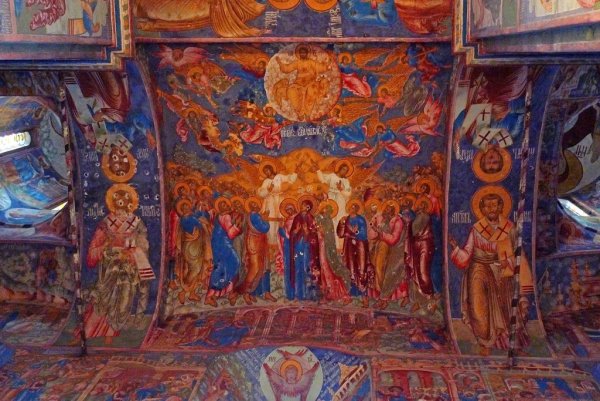 Гурий Никитин фрески церкви Ильи пророка в Ярославле