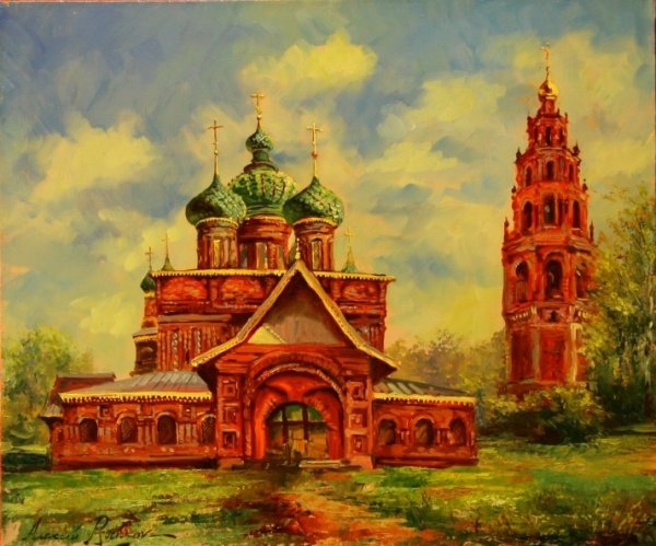 Картины храмы церкви Ярославль