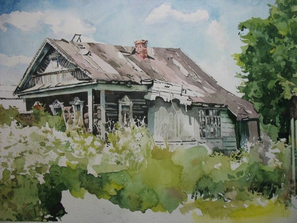 Пленэрные зарисовки Андрияка