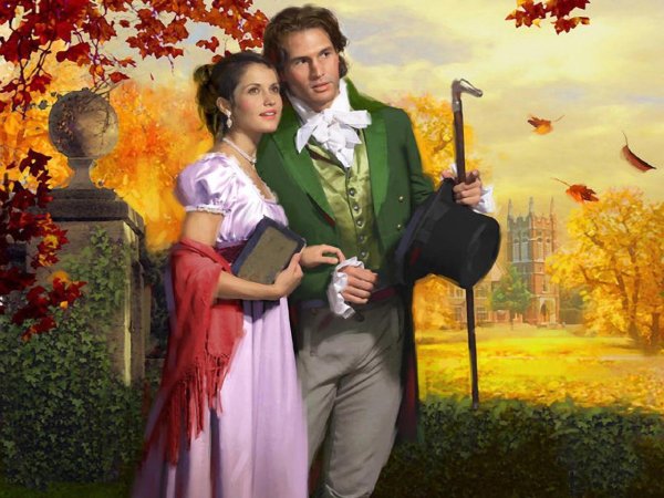 Портрет пары в образе