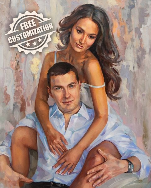 Парный портрет в живописи современный