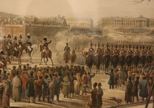 Восстание Декабристов на Сенатской площади