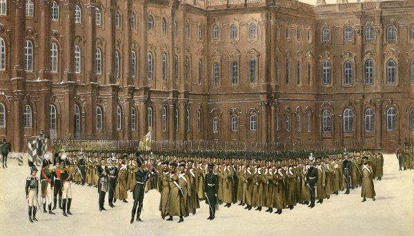 Николай 1 на Сенатской площади