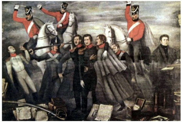 Сенатская площадь Санкт-Петербург восстание Декабристов