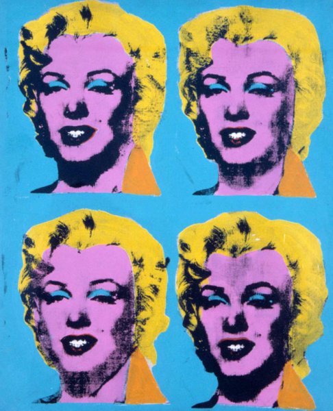 Картина Мерлин Монро Энди Уорхола