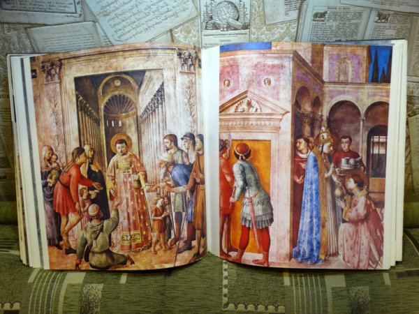 "Коронация Девы Марии" fra Filippo Lippi - фрески - 1467 - (Duomo (Spoleto, Italy))