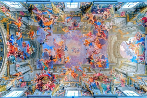 Апофеоз геркулеса Версальский дворец