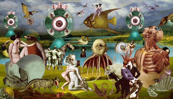 Сюрреалистический коллаж