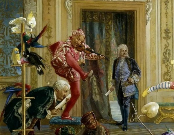 Шуты при дворе императрицы Анны Иоанновны