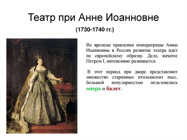 Анна Иоанновна 1730-1740 бироновщина