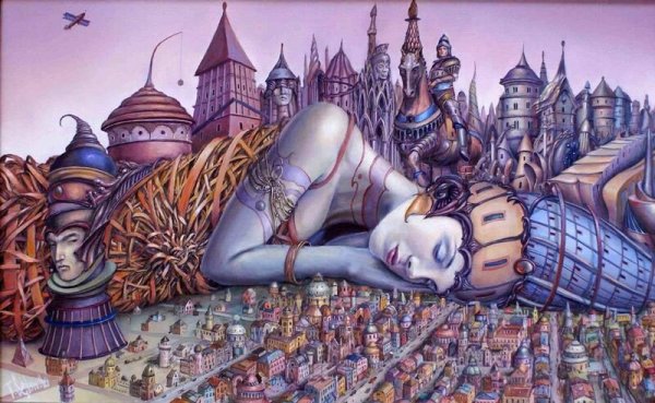 Чешский художник Томас Сетовски