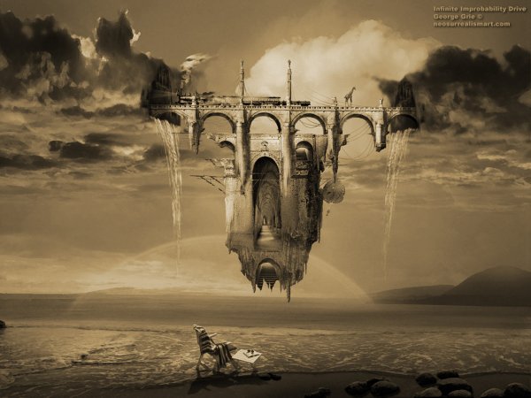 Джорж Грие, картины (George Grie), цифровой сюрреализм