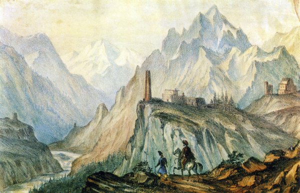 Михаил Лермонтов на Кавказе