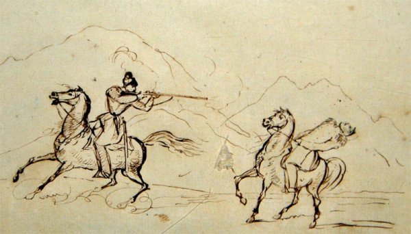 Рисунки Лермонтова Михаила Юрьевича