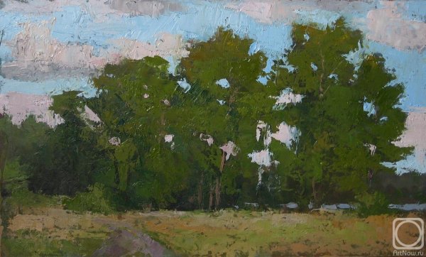 Академическая живопись пейзаж пленэр масло