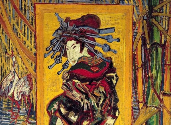 Ван Гог. Куртизанка. 1887.