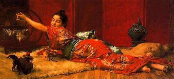 Клод Моне японка 1876