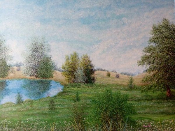 Василий Лысов художник картины по номерам