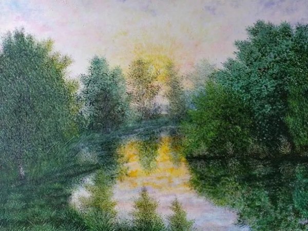 Екатерина Лысова художник зима