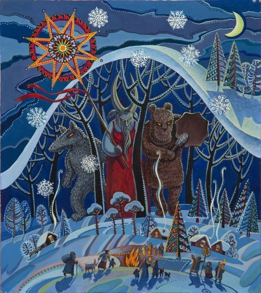 Зимнее солнцестояние арт