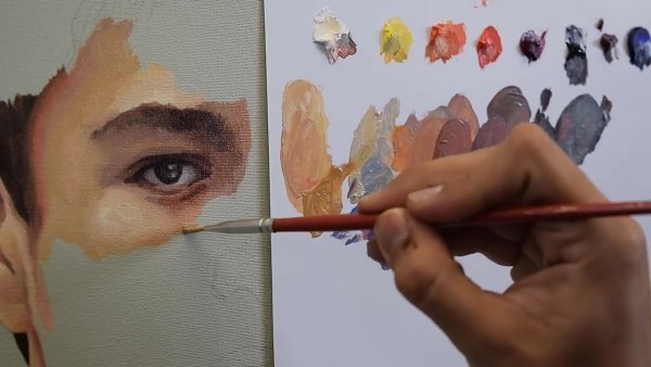 Лессировка подмалевок