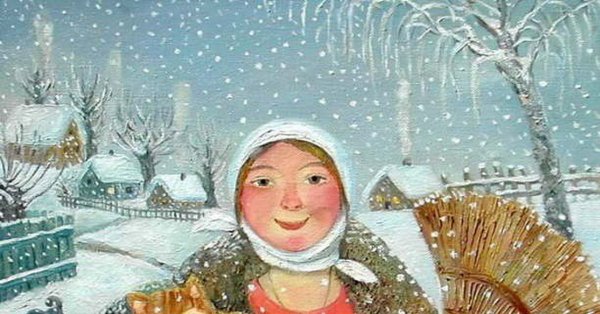 Художник Ольга Величко зимние картины