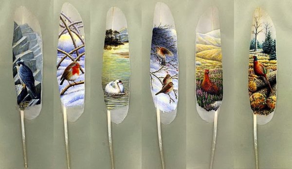 Картина перо