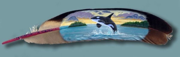 Птичье перо рисунок