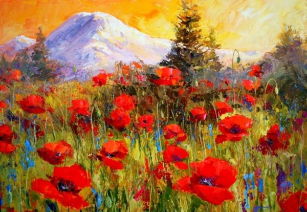 Пейзажи Герхард Несвадба