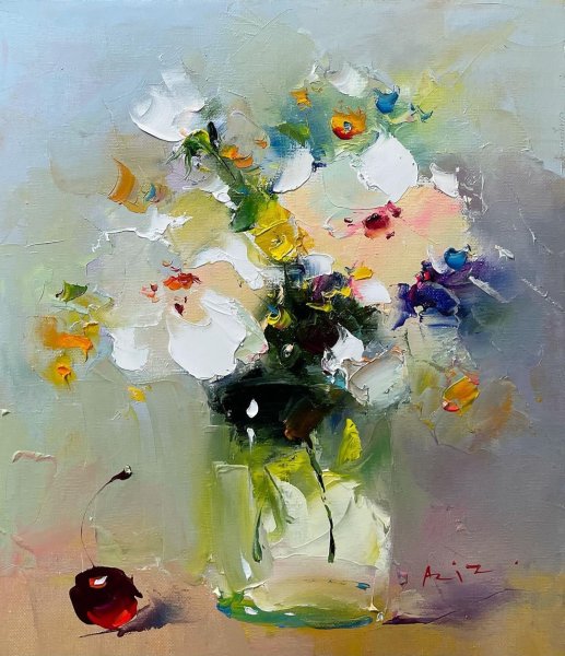 Азиз Сулайманов картины