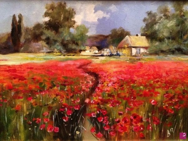 Картины маки Левашов