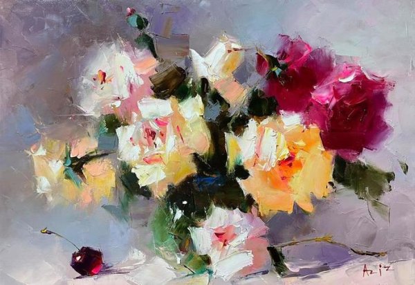 Художник Сулейманов Азизбек