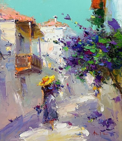 Художник Сулейманов Азизбек