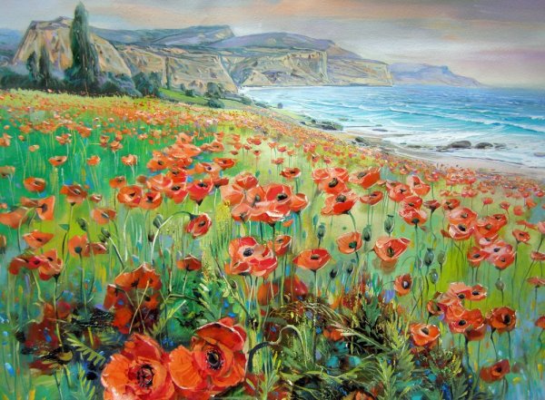 Эрих Паульсен Маковое поле